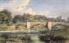 Loyn Bridge, nr. Hornby, Lancs. (25.7 x 36.5 cms). Year 1995. Cat. no. 447. (North West England & N. Wales)